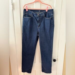 J. Crew Factory Tall High Rise Stovepipe Jeans